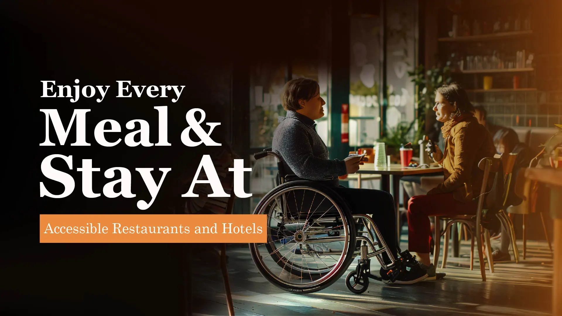 Enjoy Every Meal and Stay at Accessible Restaurants and Hotels