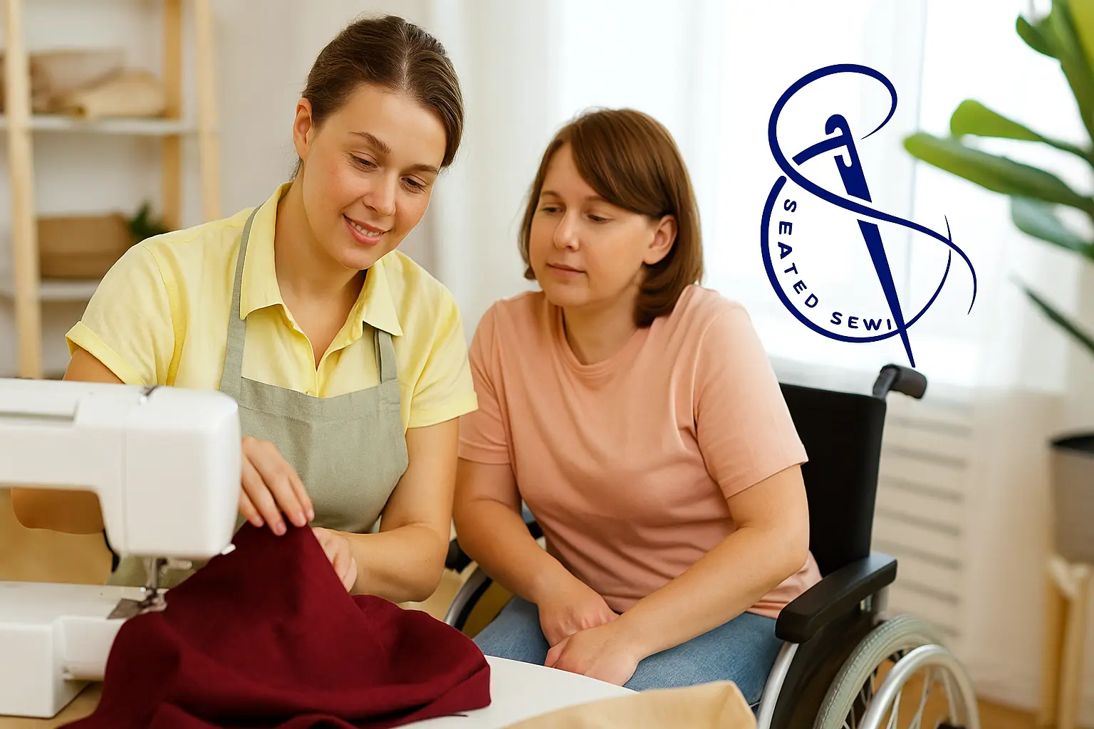 Seated Sewing – Bespoke Adaptive Fashion Studio UK